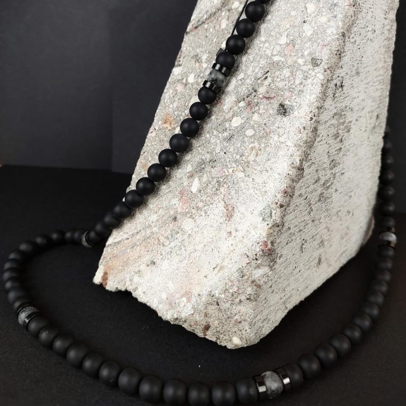 Naszyjnik męski Viking Gray