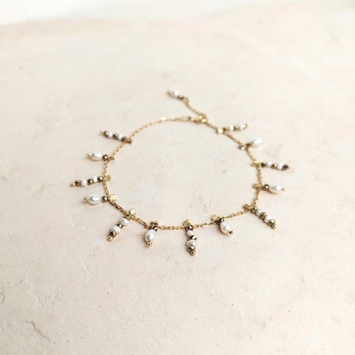 Bransoletka damska z perłami Bianka