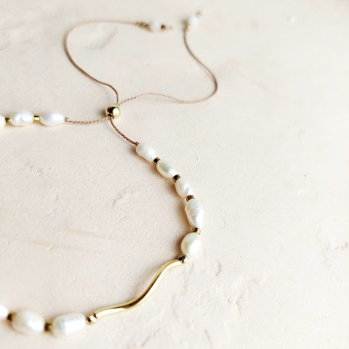 Bransoletka damska z perłami Loli