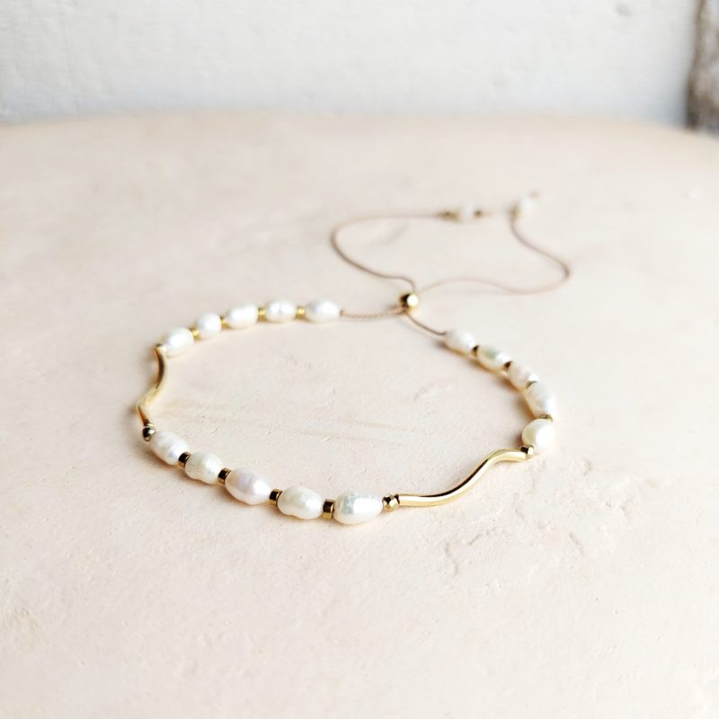 damska_z_perłami Bransoletka damska z perłami Loli