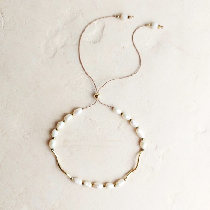 Bransoletka damska z perłami Loli